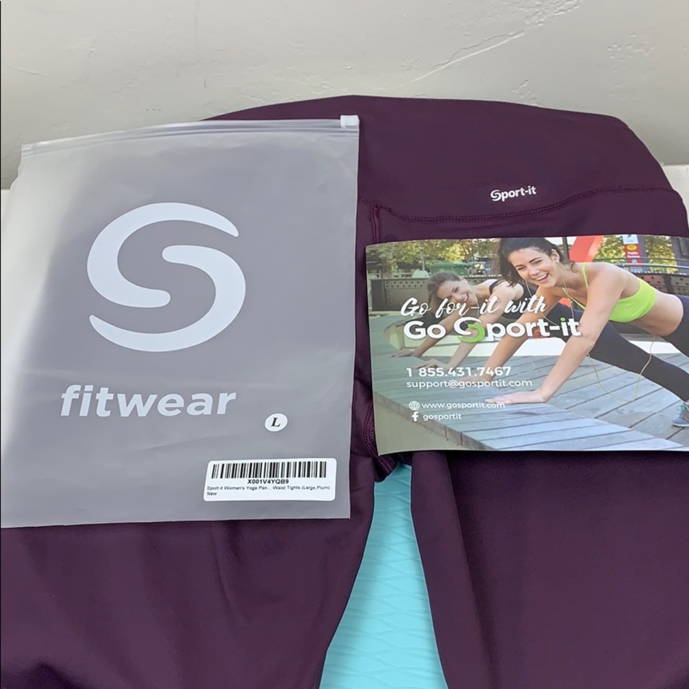 NWT Sport-it Women’s yoga tights